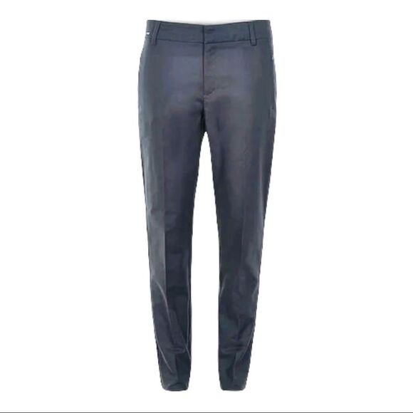 NEW Part Two Urban Pants in Slate Grey Stretch Cotton Tapered Leg US 8/UK 12 - Picture 2 of 11